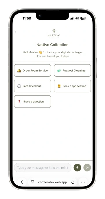Preview AI Concierge Options